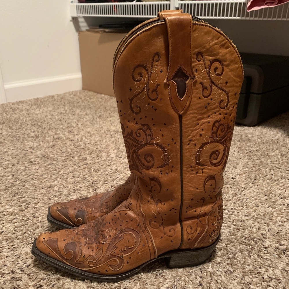 Sterling River Women’s cowboy boots, size 7